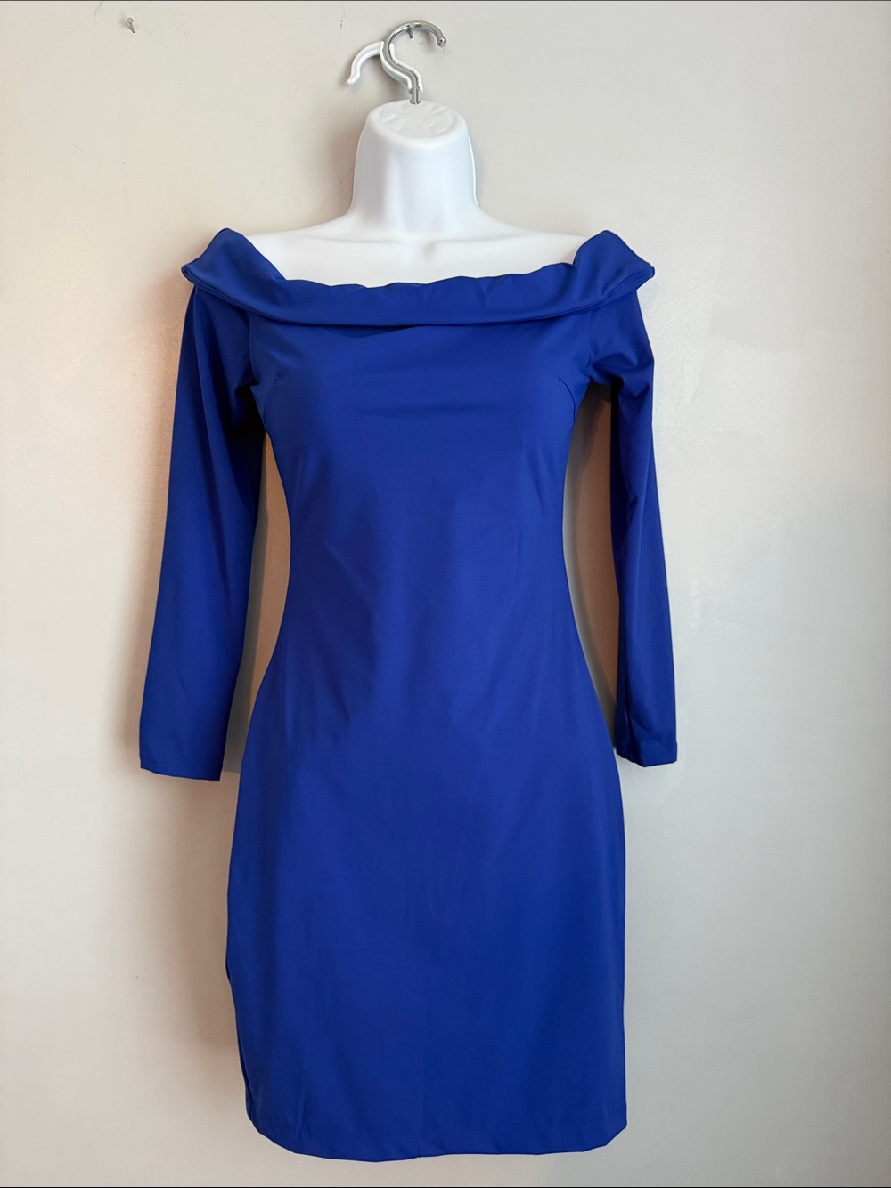 Popilush Shapewear Off-Shoulder Bodycon Mini Dress